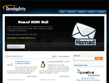 Tablet Screenshot of developarts.com